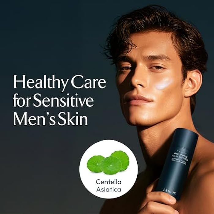 LA MUSE Homme Daily All-in-One Face Moisturizer for Men | 3-in-1 Toner, Lotion, Essence | Lightweight, Hydrating After-Shave Lotion for Oily & Sensitive Skin | Korean Skincare | Original Size - Image 3