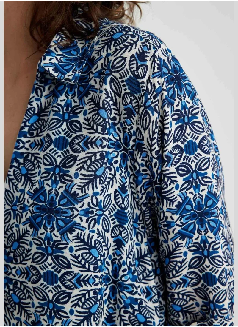 DeFacto Woman Short Sleeve Woven Dress