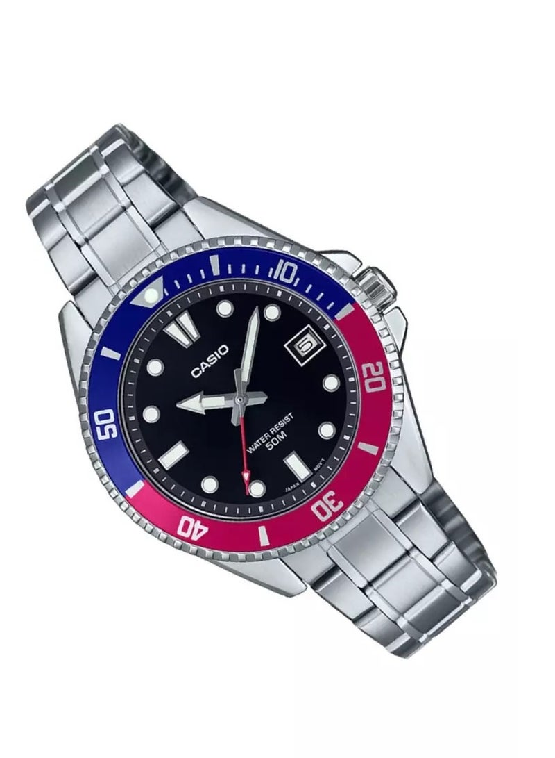 كاسيو ساعة نسائية تناظرية MDV-10D-1A3VDF - Image 3