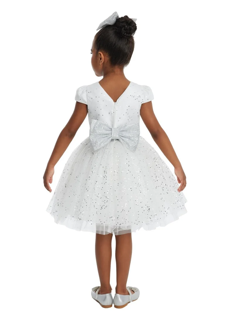 VIA BAMBINO white party dress