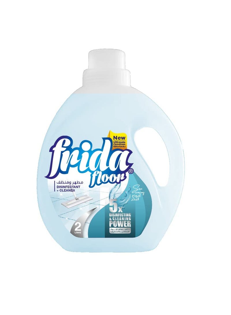 Frida Floor Cleaner & Disinfectant  Fresh Sea Waves 2 L