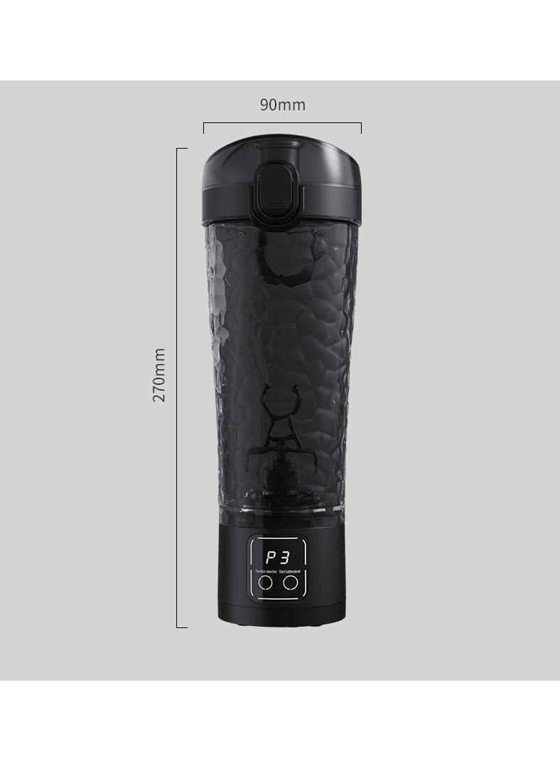 عام كوب خلاط أوتوماتيكي، مصمم خصيصًا للقهوة، كوب مضخم كهربائي محمول، مناسب لللياقة البدنية وقابل لإعادة الشحن، كوب رياضي للماء. - Image 3