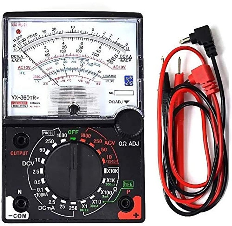 Analog Multimeter for electronic use