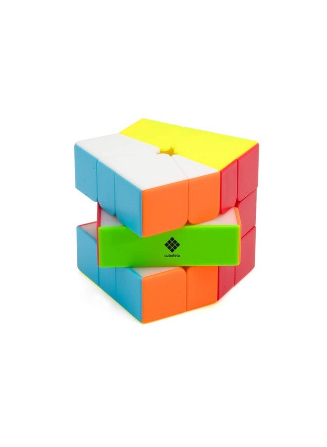 Cubelelo Drift Square-1 Stickerless Cube Puzzle For Kids & Adults Speedy Stress Buster Brainstorming Cube - Image 3