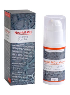 Nourisil Md Silicon Scar Gel From C-section Acne Burn Stretch Marks Surgical- Comes With 5 Silicons-30gm