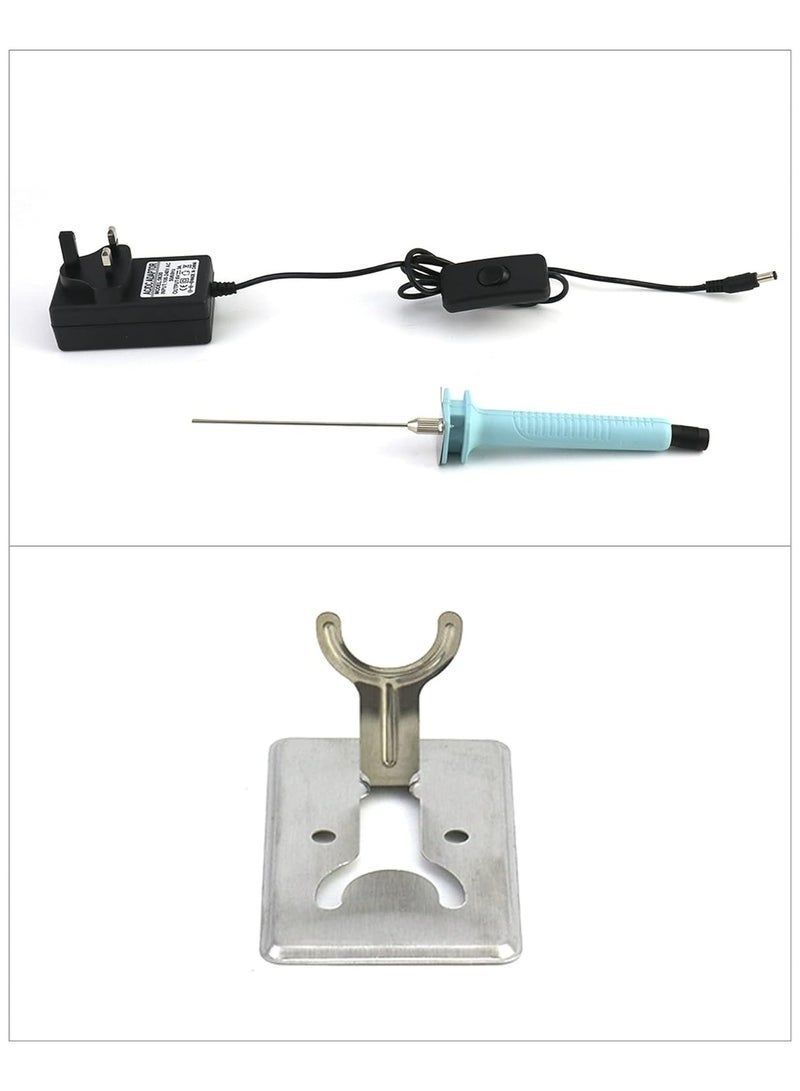 Bukela Electric Foam Cutter,10CM Hot Wire Cutting Pen,100-240V/15W Styrofoam Cutter,Hot Wire Cutter and Polystyrene Cutting Tool - Image 3