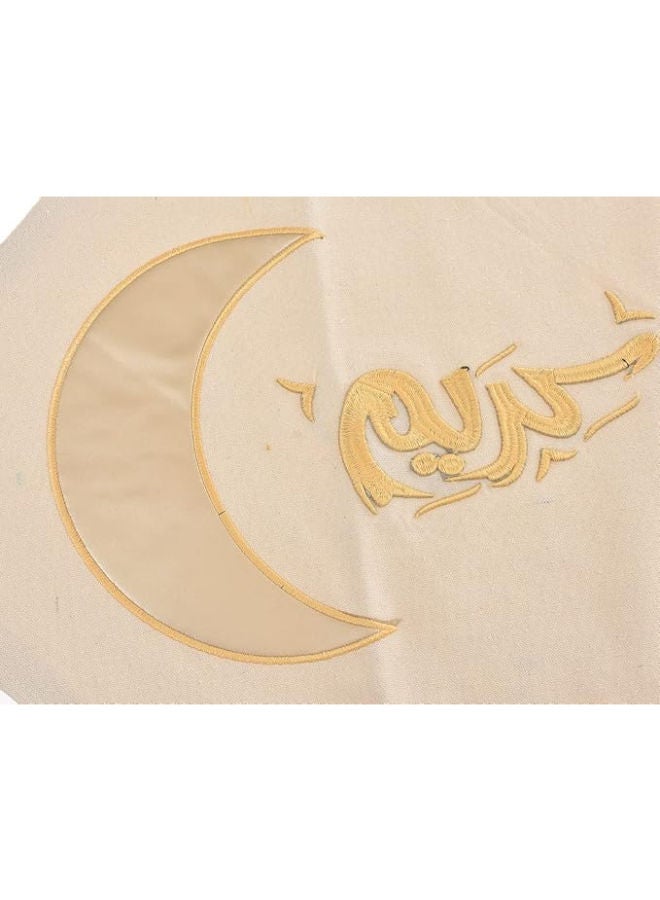 مفرش طاولة مثلث – 140 × 35 سم لرمضان - Image 3