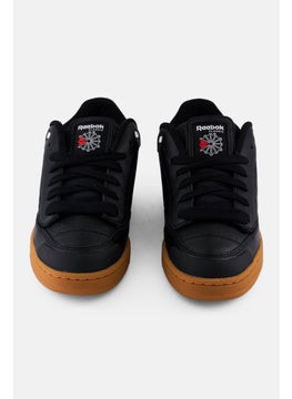 Reebok Men Club C Bluc Lace Up Tennis Shoes, Black  - Image 4