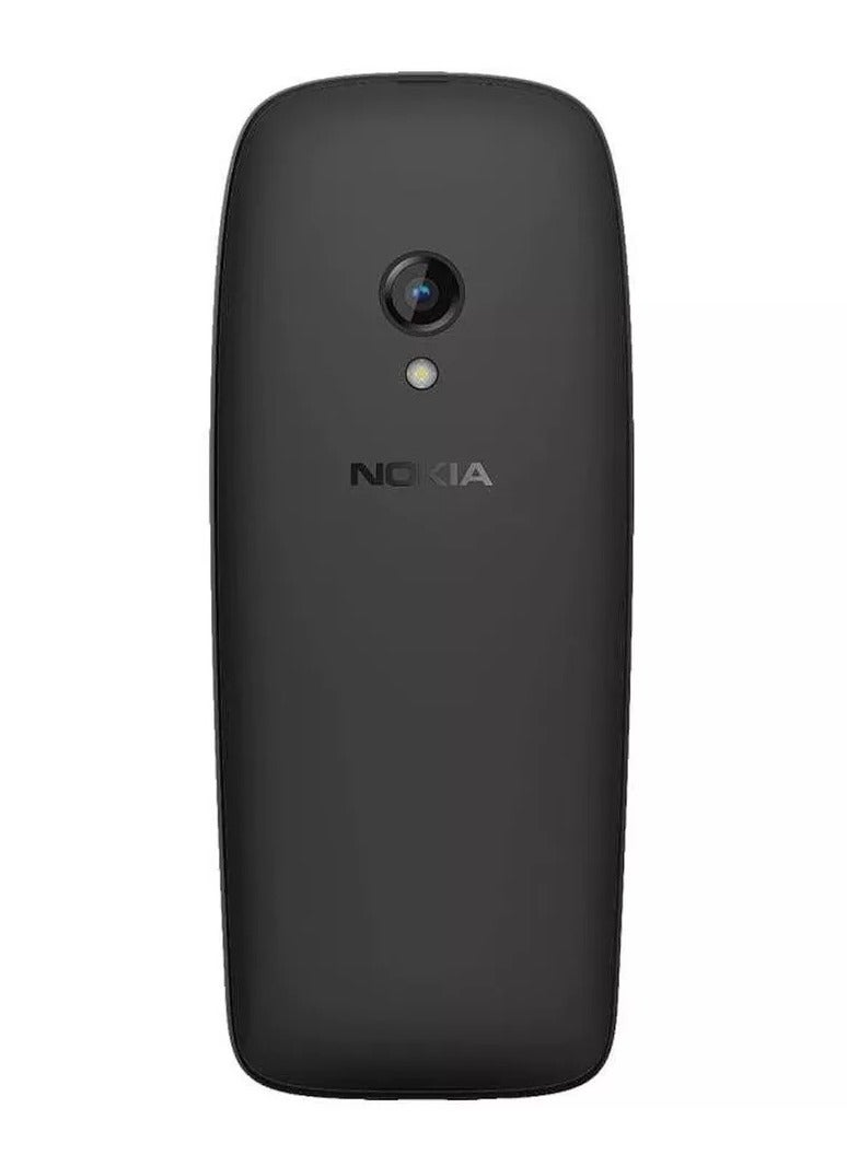 نوكيا 6310 هاتف أسود مزدوج الشريحة، بدون ضريبة + سماعة بلوتوث رياضية مجانية - Image 2