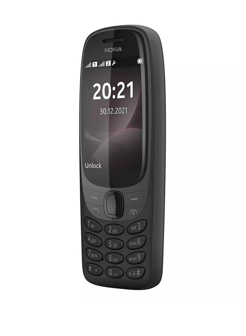 نوكيا 6310 هاتف أسود مزدوج الشريحة، بدون ضريبة + سماعة بلوتوث رياضية مجانية - Image 5