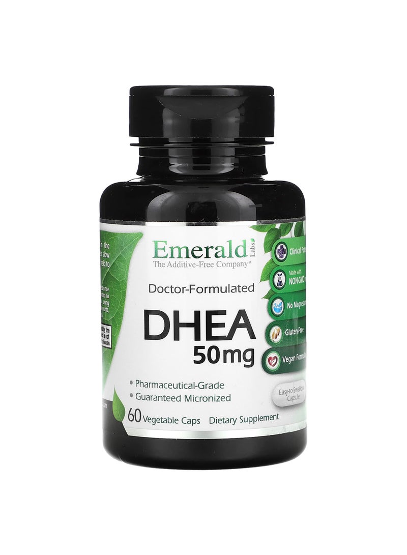 Emerald Laboratories DHEA, 60 Vegetable Caps