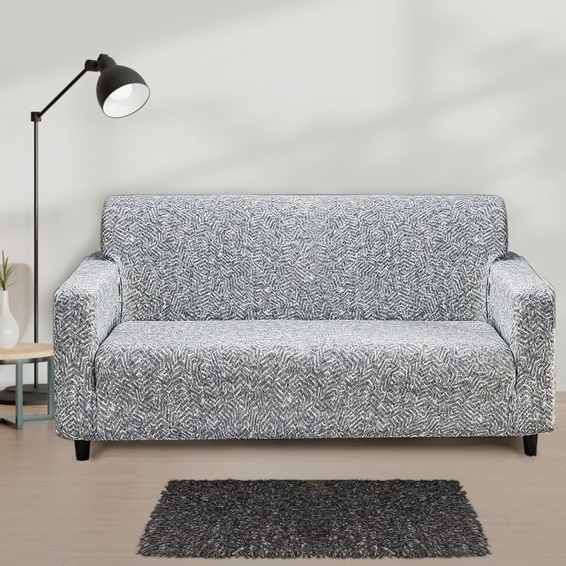 Bigkart Elastic Sofa Covers for 2 Seater Sofas PolysterSpandex Stretchable Sofa Covers for Single Double and Triple Seater Sofas - Image 2