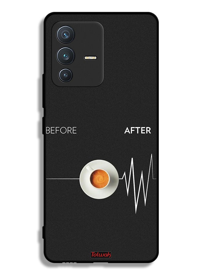 Tolwak Vivo V23 5G Protective Case Cover Before After - Image 1