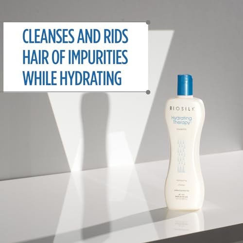 BioSilk Hydrating Shampoo, Replenishes Hair Moisture For Strong, Smooth Hair, Sulfate, Paraben, & Cruelty-Free, 12 Oz - Image 2