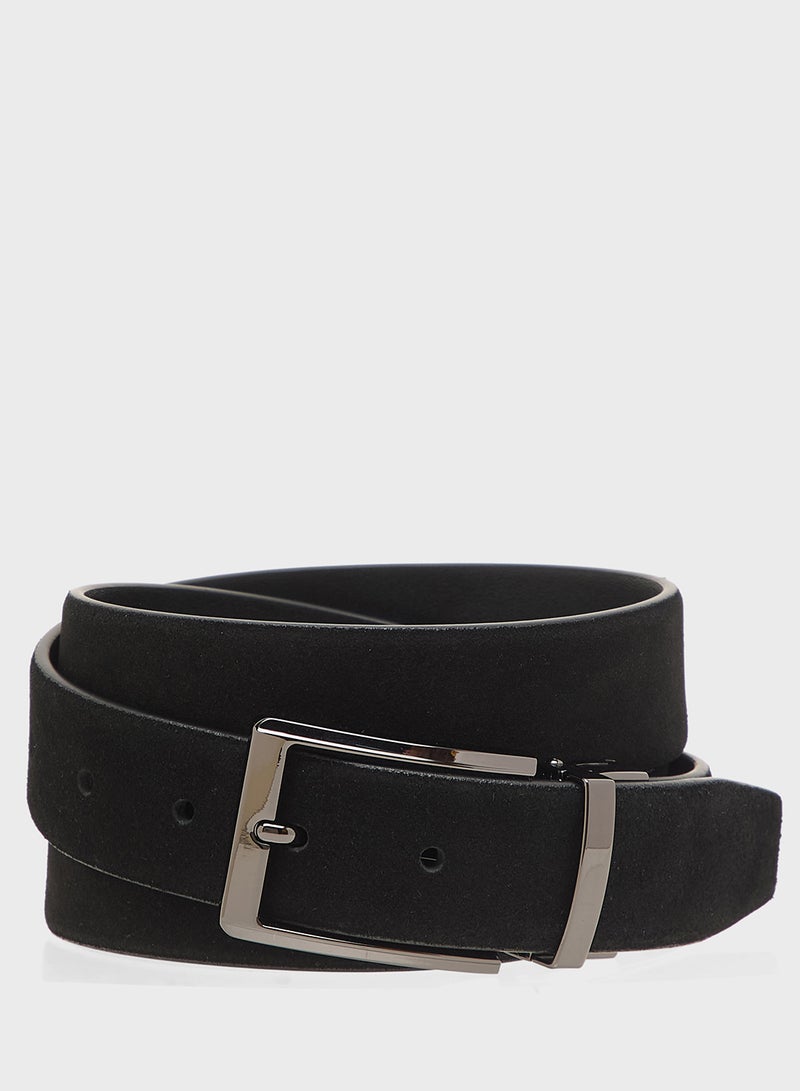 Robert Wood Smart Casual Resizable Suede Belt - Image 3