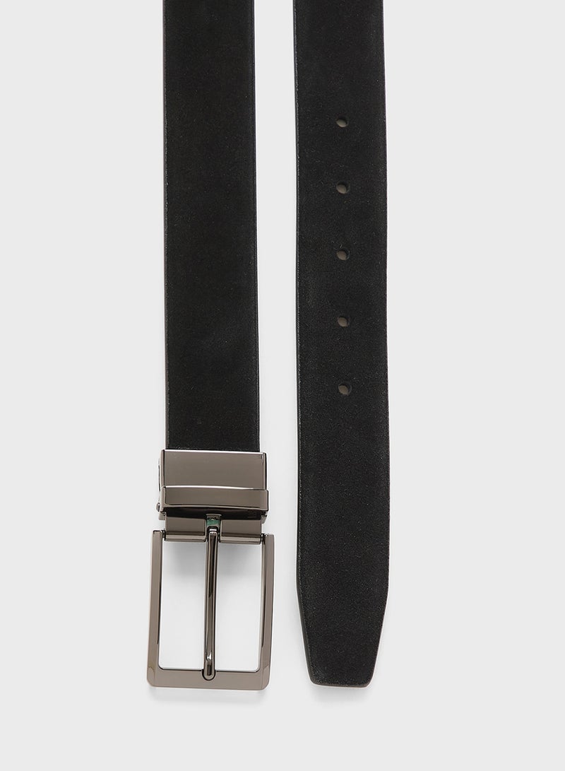 Robert Wood Smart Casual Resizable Suede Belt - Image 4