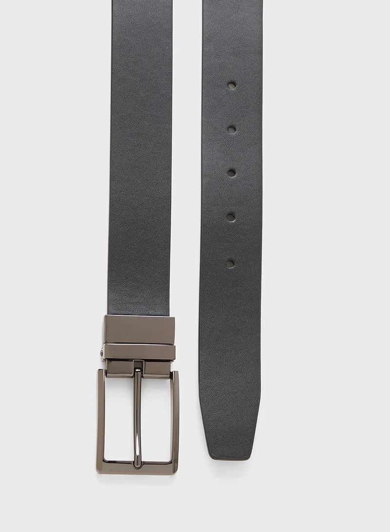 Robert Wood Smart Casual Resizable Suede Belt