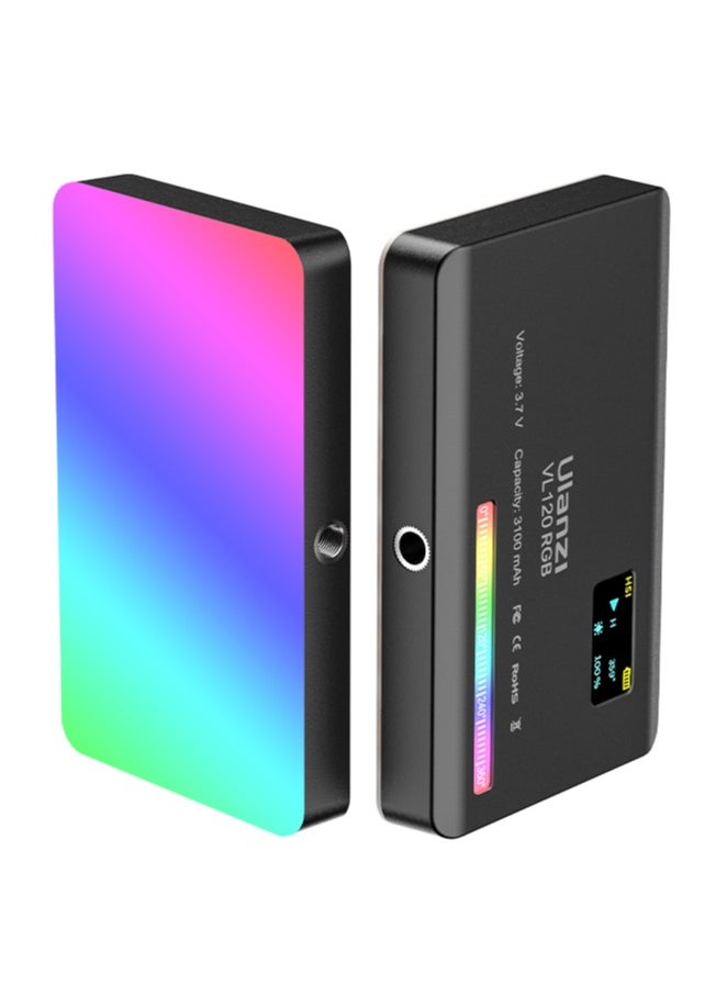 Ulanzi ULANZE LED Light Flash Model: VL 120 RGB: Powerful LED flash by ULANZE providing RGB lighting options, model VL 120 RGB.  - Image 3
