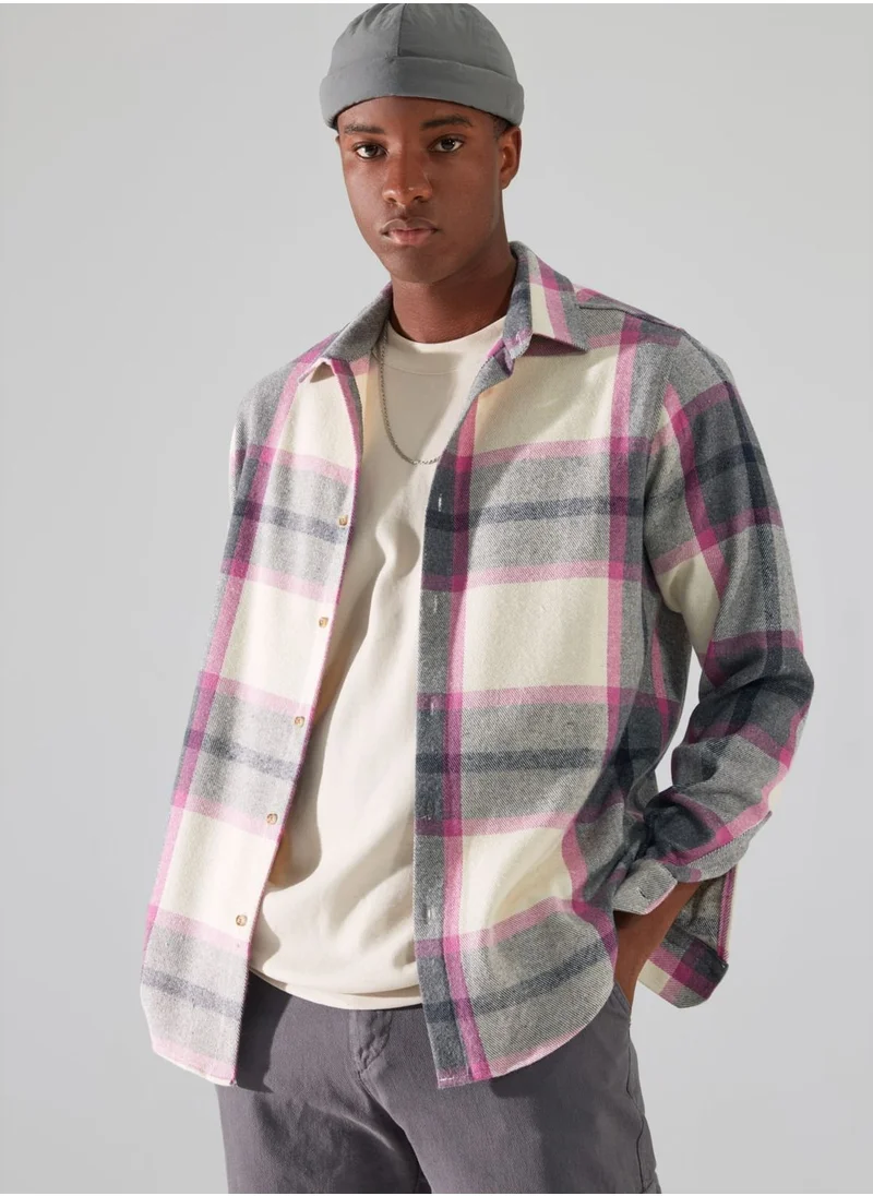 trendyol Checked Regular Fit Shirt