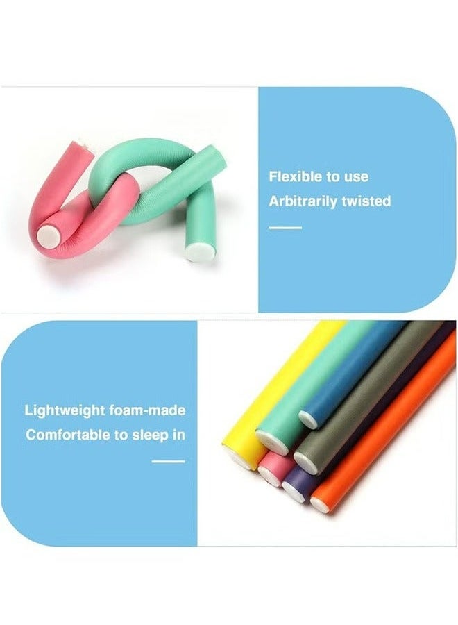 RollsTimi  36pcs Hair Roller Curling Rod Flexible Soft Foam Curling Styling Tool - Image 4