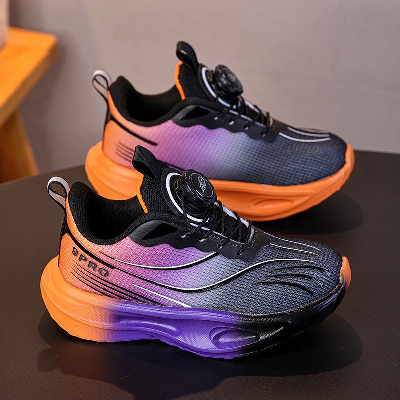 Mesh Sneakers Lightweight Flexible Sole Walking Shoes For Kids Indoor And Outdoor Activities - Image 1