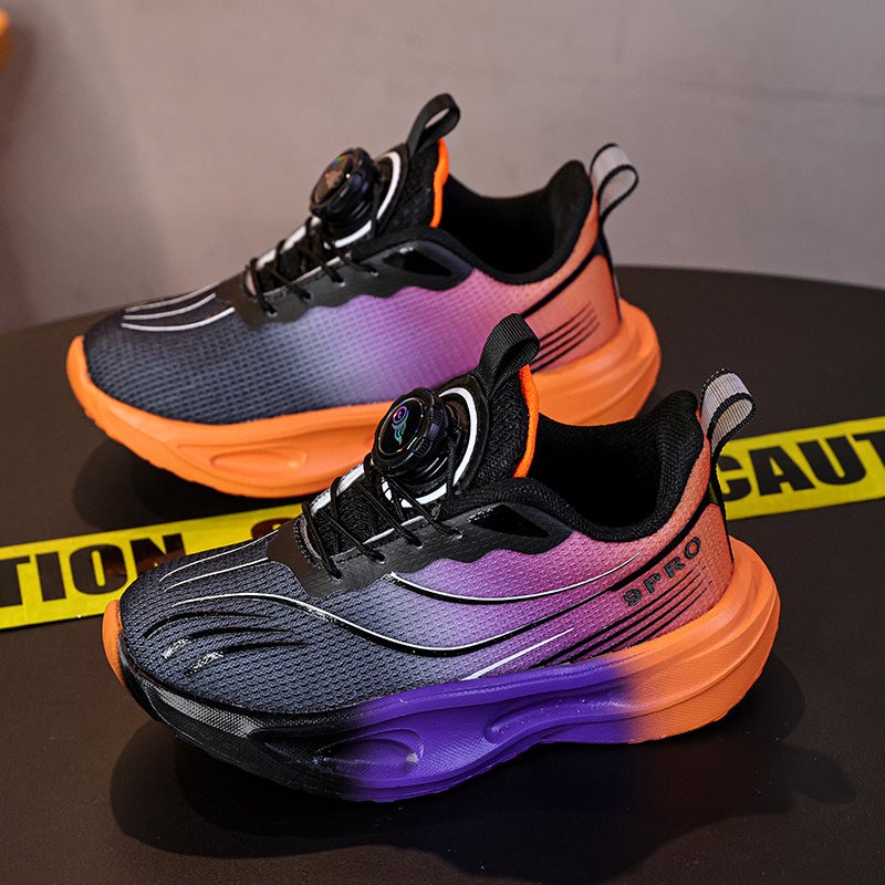 Mesh Sneakers Lightweight Flexible Sole Walking Shoes For Kids Indoor And Outdoor Activities - Image 2