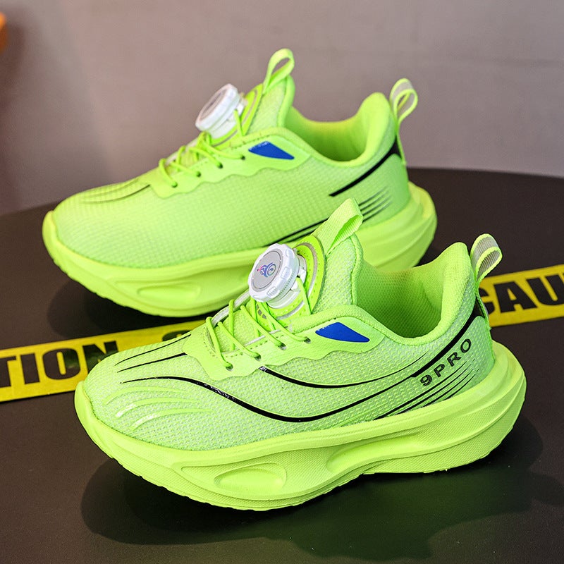 Mesh Sneakers Lightweight Flexible Sole Walking Shoes For Kids Indoor And Outdoor Activities - Image 3
