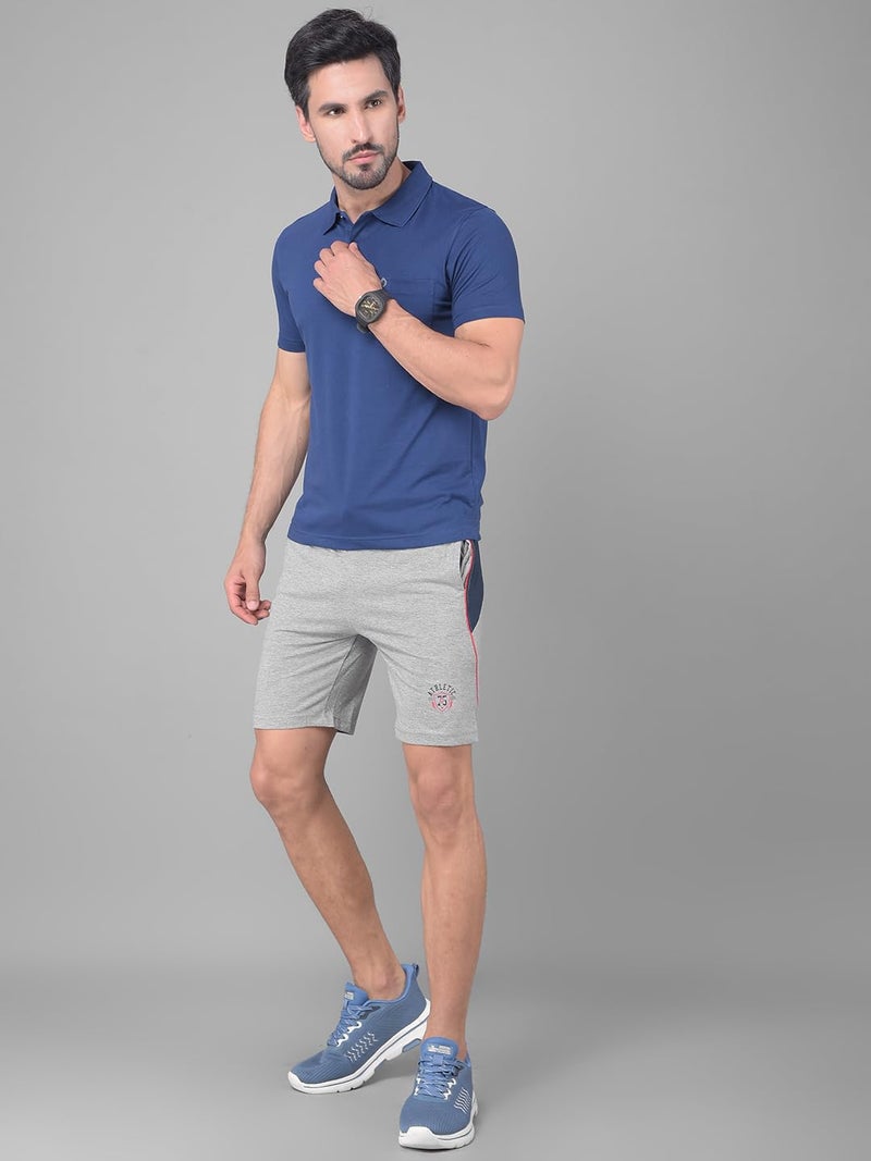Dollar Mens Cotton Casual Solid Polo Tshirt (Pack of 2) White-Indigo - Image 5