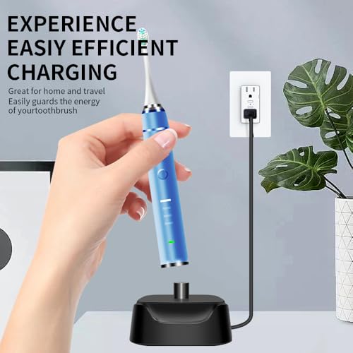 KOPBTBOY Charger for AquaSonic Electric Toothbrush, Replacement Charger Base for Aqua Sonic Black/Vibe Series Electric Toothbrush, Waterproof (Black) - Image 3