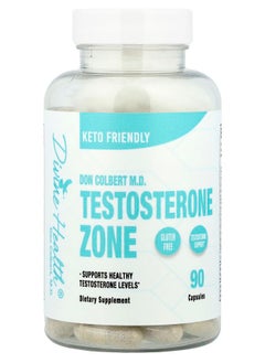 Divine Health Don Colbert M.D. Testosterone Zone 90 Capsules 