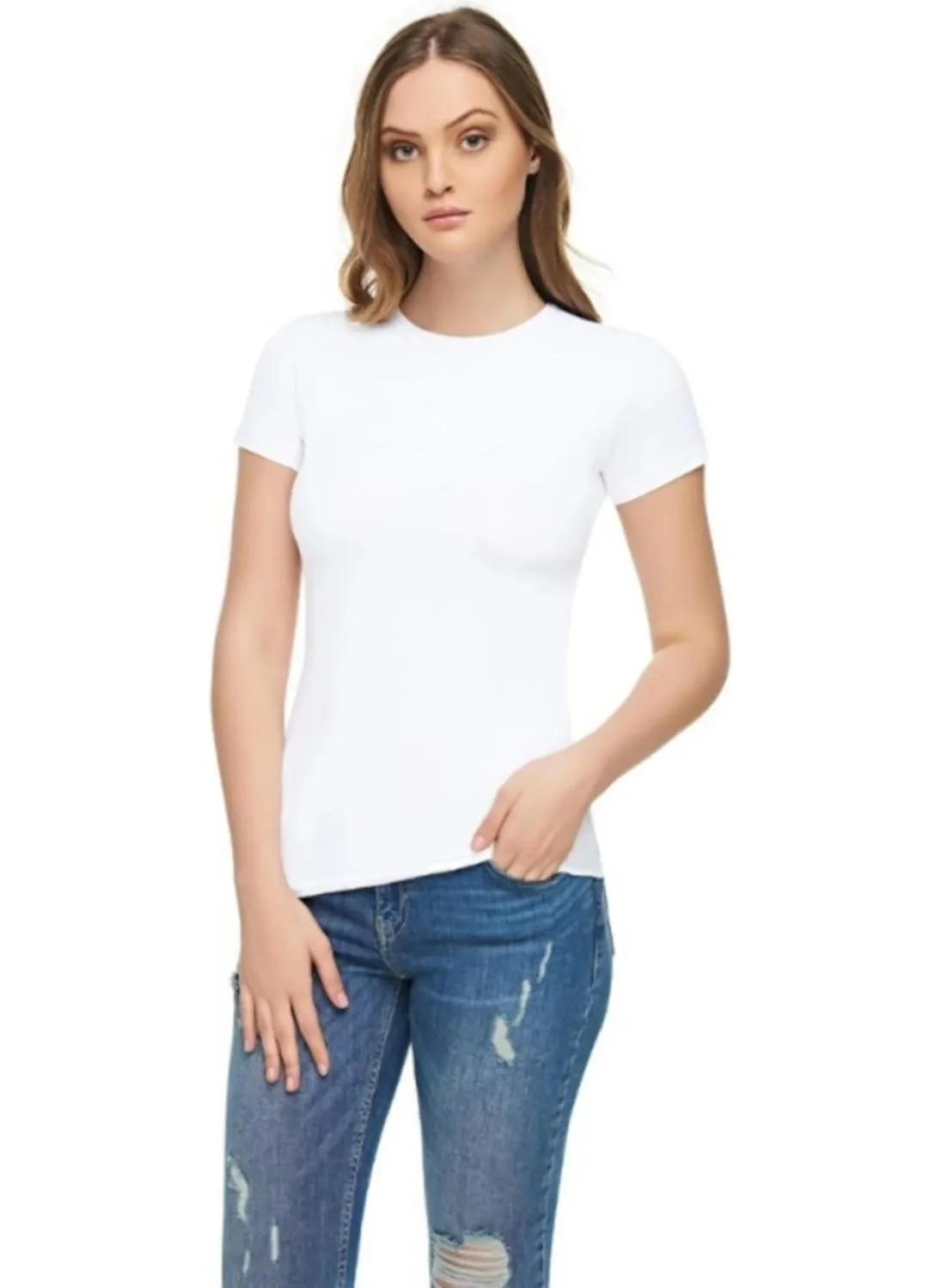 Tutku Elit Passion Elite Women's Half Sleeve Lycra Undershirt 2202- 12 Pieces