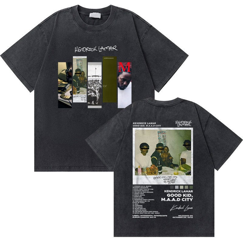 Washed Vintage Kendrick Lamar T-Shirt Mr. Morale & The Big S - Image 1