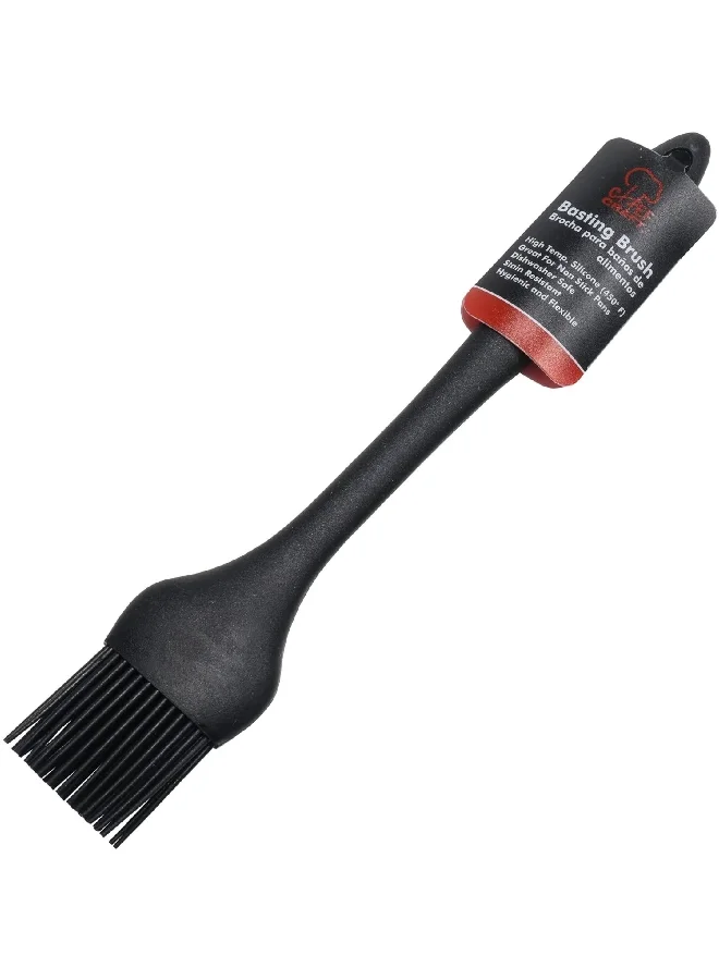Chef Craft Premium Dishwasher Safe Silicone Basting Brush Black 10.25inch 13670