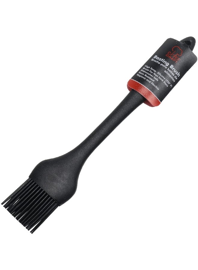 شيف كرافت فرشاة دهن عالية الجودة متوافقة مع غسالة الصحون سيليكون أسود 10.25 بوصة 13670 - Image 2