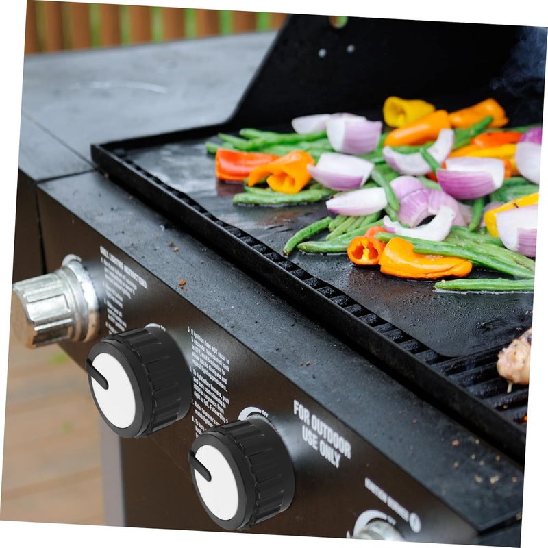 Uonlytech 4pcs Gas Grill Control Knobs Replacement Set, Plastic Bbq Grill Burner Switch with Nonslip Grip, Compatible with Gas Stove Burners for Outdoor Cooking - Image 5