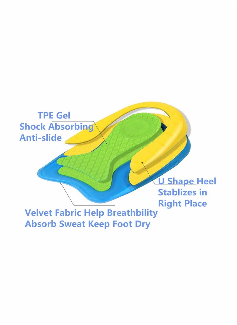 Excefore Heel Cups, 3 Pairs for Heel Pain Heel Protectors Silicone Gel Inserts Women for Plantar Fasciitis Heel Pain, Bone Spur and Achilles Pain - Heel Pads and Heel Cushions Support (Large)  - Image 4
