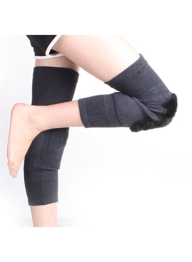 Lac Fimu Cashmere Warm Knee Support Uni One Size Pair - Image 4