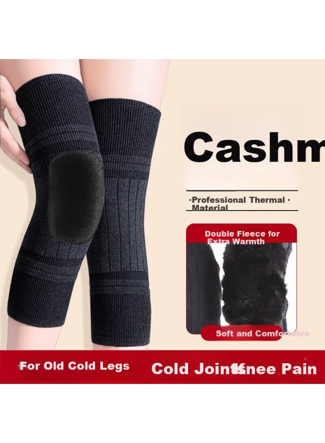 Lac Fimu Cashmere Warm Knee Support Uni One Size Pair - Image 1