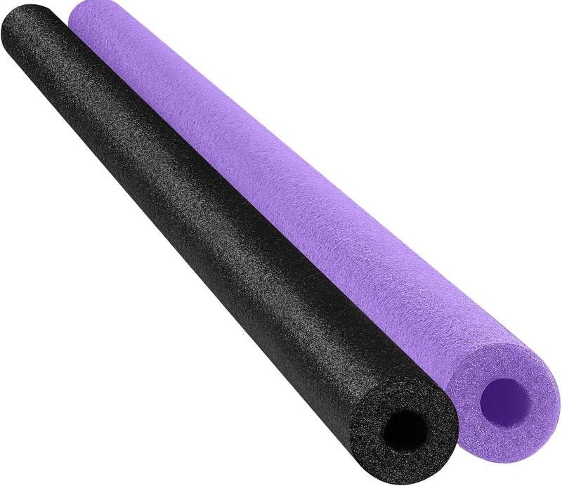 Chochkees Floating Pool Noodles Foam Tube 2-Pack, Thick Hollow Noodles for Floating in The Swimming Pool, 52" Inches Long - Image 1