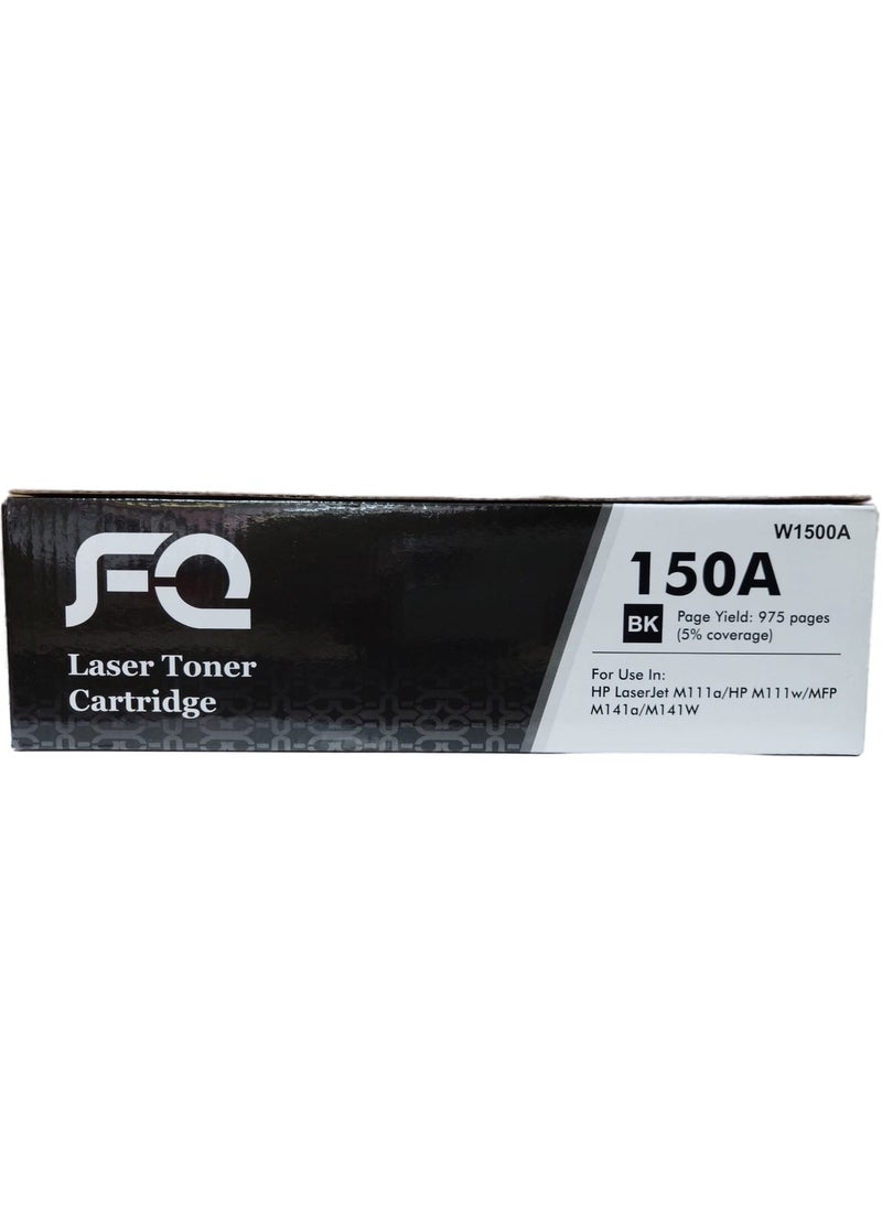 FQ FQ Toner Cartridge for HP 150A W1500A M111a M111w M111 111a MFP m141 M141a M141w 141a 141w Printers. 