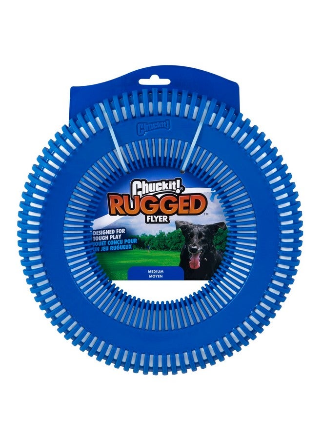 Chuckit! Rugged Flyer Dog Toy, Medium, Assorted Colors - Image 1