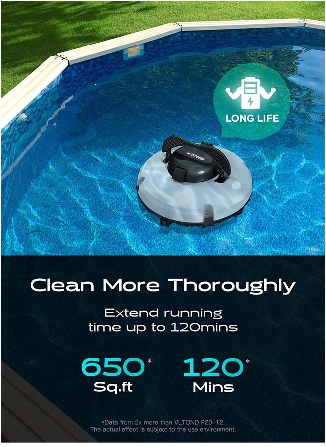 Generic - Smart Swimming Pool Cleaning Robot Submersible Dirt Suction Vacuum Wireless Cleaning Machine - Image 1