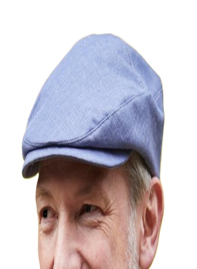 ATABZ Polyvinyl Chloride (Pvc) Grey Flat Caps For Men And Boys Vintage Old Syle Fancy English Man, Free Size - Image 4