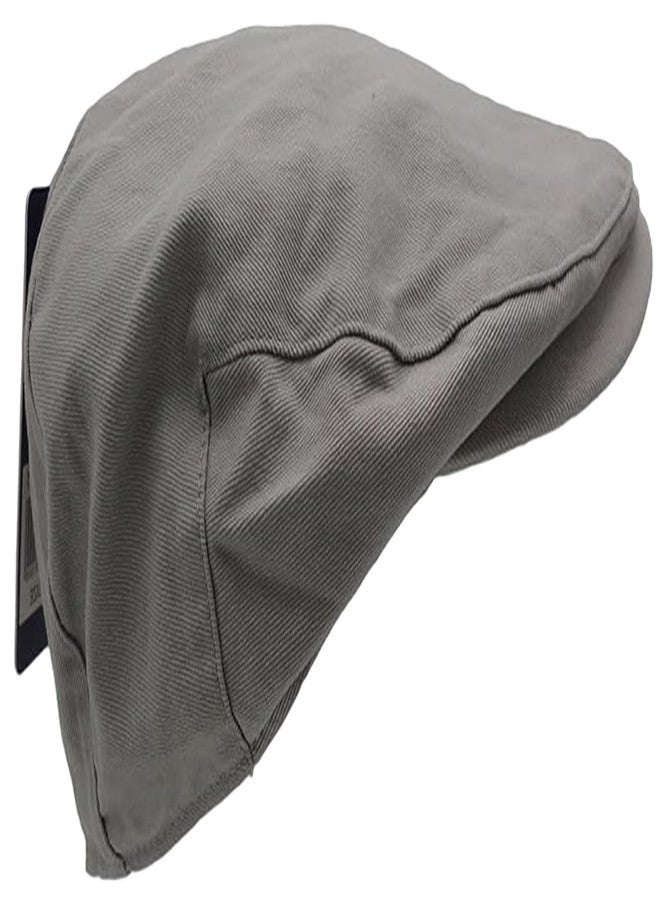 ATABZ Polyvinyl Chloride (Pvc) Grey Flat Caps For Men And Boys Vintage Old Syle Fancy English Man, Free Size - Image 3