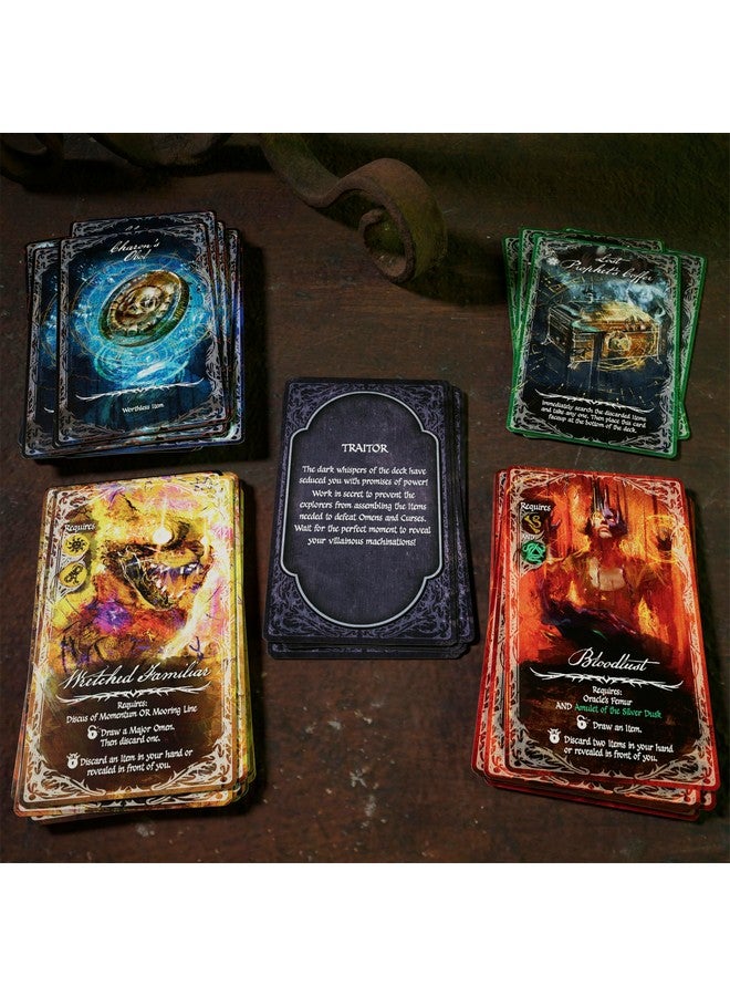 أفالون هيل لعبة بطاقات Betrayal Deck Of Lost Souls | لعبة الأدوار السرية المستوحاة من التارو | للأعمار من 12 عامًا فما فوق | من 3 إلى 5 لاعبين | متوسط 20 دقيقة | ألعاب إستراتيجية تعاونية - Image 4