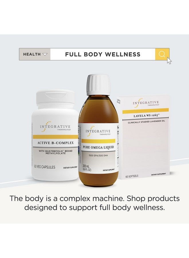 Integrative Therapeutics Pure Omega Liquid Fish Oil Natural Lemon Flavor 2300 Mg Omega 3 Fatty Acids With Epa And Dha Wild Fish Oil No Fishy Burp Back 6.8 Fl Oz - Image 5