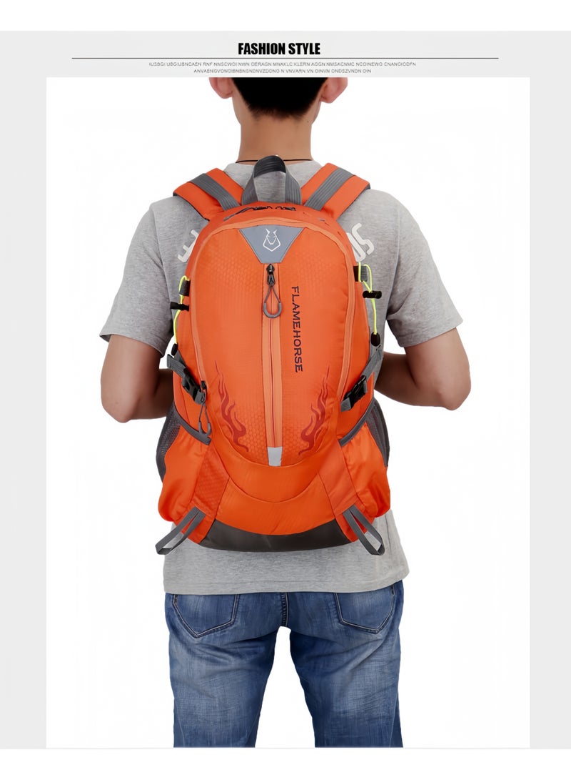 فليم هورس حقيبة ظهر خارجية لتسلق الجبال، حقيبة ظهر مقاومة للماء، حقيبة ظهر للسفر بسعة كبيرة للرجال والنساء - Image 3