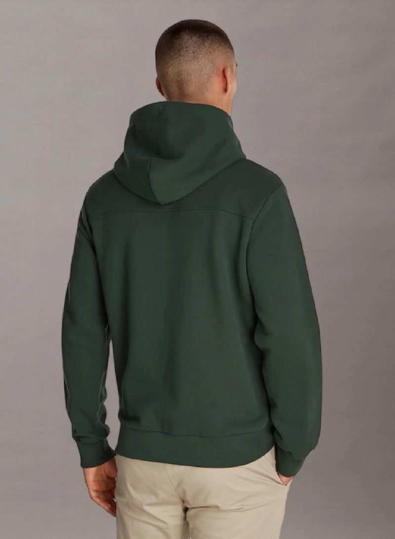 CALVIN KLEIN Cotton Zip Up Hoodie - Image 2