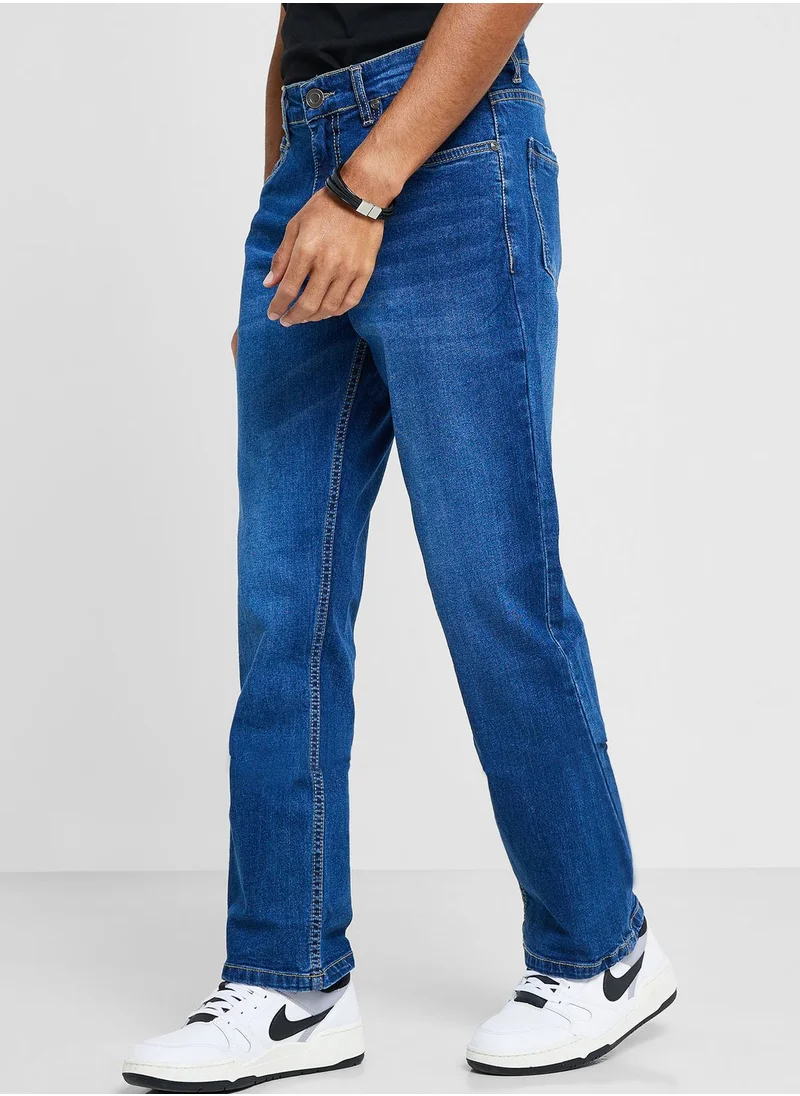 سفنتي فايف Mens Bootcut Jeans