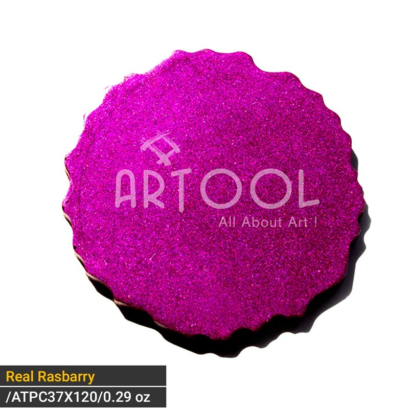 ARTOOL Mica Powder for Epoxy Resin Pigment Art Real Raspberry Non Toxic Multipurpose Use In Making Candles, Painting, Art and Craft Projects 9 gm (PP37) - Image 2